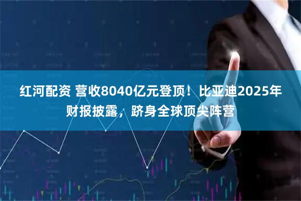 红河配资 营收8040亿元登顶！比亚迪2025年财报披露，跻身全球顶尖阵营